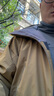 黑冰男士连帽棉服秋冬防风保暖轻量夹克Primaloft户外运动棉服 F8001 橄榄金 2XL 实拍图
