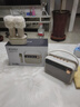 山水（SANSUI）V3户外K歌音响麦克风小型拉卡OK一体机无线蓝牙儿童话筒家庭ktv歌词显示音箱【双话筒毛绒套底座】 实拍图