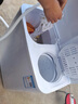YANGZI扬子集团半自动洗衣机双缸双电机家用老式双桶大容量小型婴儿童内衣裤袜子波轮洗脱一体宿舍出租房 16公斤白色【洗涤10+脱水6双电机】 实拍图