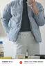 贵人鸟棉衣男冬季棉袄厚外套男装面包服羽绒棉服男女同款  蓝色 XL 实拍图
