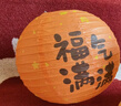 仕彩 生日派对中式纸灯笼装饰男女宝宝周岁国风背景布置挂饰生日快乐 实拍图
