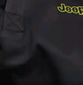 吉普（JEEP）长袖T恤男士春秋季polo宽松休闲打底衫衣服男装 黑色加绒 2XL  实拍图