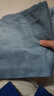 真维斯（Jeanswest）夏季薄款牛仔裤男冰丝修身直筒潮牌男裤新款弹力男士长裤子 浅蓝色 32 码 实拍图