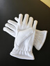 普舍（PUTSCHE）冬季背三筋加绒加厚白手套礼仪舞蹈表演保安物业酒店保暖防寒男女 实拍图
