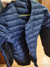 鸭鸭（YAYA）冬装轻薄羽绒服男内胆洋气百搭休闲时尚内穿保暖鸭绒外套K 藏青色 M /170 实拍图
