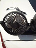 快闪狼车载风扇大货车24v伏12v面包车双头车用强力汽车usb大风力电风扇 大号双头涡轮扇- USB款 3挡调节 实拍图