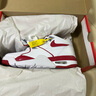 耐克NIKE男休闲鞋缓震AIR FLIGHT '89新年红运动鞋HM3467-100白40 实拍图
