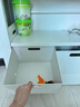 阿格贝贝（agebeibei）日式收纳盒家用桌面杂物零食玩具橱柜厨房图书馆书架储物盒筐箱 中号收纳盒（无盖）27.8*21*24 实拍图