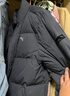 安踏（ANTA）速暖羽绒服丨四防抗寒羽绒男女冬季保暖防泼水户外棉服外套面包服 连帽管道无缝-基础黑-3 M 实拍图
