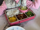 泰福高（TAFUCO）三丽鸥饭盒酷库洛米餐盘316L不锈钢小学生带汤碗食堂打饭便当盒袋 美乐蒂 五格【包+餐具】 1.5L 实拍图