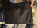 ANDSEEYOU品牌 真皮男包 潮流软皮单肩包 头层牛皮出行斜挎包休闲背包 商务横款大容量男士挎包 黑色 实拍图
