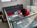 AOTGSSE爱蒂逊三面床围栏婴儿童床挡板床上防摔床围挡安全护栏床边床护栏 薄荷绿萌萌车 三面装 【更安全】 2.0米床【2.0+2.2+2.2】稳固无缝 实拍图