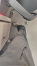 探路者（TOREAD）冲锋裤男女秋冬防风保暖防泼水户外裤加绒软壳裤防寒加厚登山裤 黑色-不加绒-男(有腰带) L 实拍图