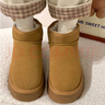 回力雪地靴女秋冬新款东北大棉鞋加绒加厚防滑休闲百搭毛毛保暖鞋 驼色 37 实拍图