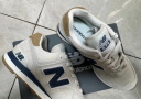 NEW BALANCE NB574 官方休闲鞋男鞋女鞋情侣复古舒适百搭轻便运动鞋 灰色 ML574LGI 40.5 (脚长25.5cm) 实拍图