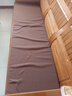 实木沙发垫海绵垫子四季通用加厚加宽加长红木沙发坐垫防滑可拆洗 咖啡色 50cm*160cm 三人位 （加厚5cm海绵 实拍图