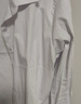 佐马仕 （ZUOMASHI） 长袖衬衫女商务休闲职业装正装衬衣修身工装OL酒店通勤工作服 N2655纯白色方领 5XL/42（150斤-160斤） 实拍图