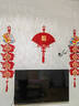 渡鹊桥2026马年新年电视墙装饰挂件背景挂饰中国结福字入户布置过年对联 挂联财神鱼+彩扇福挂件 实拍图