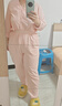 蕉内【周冬雨同款】301H睡衣男女士纯棉情侣家居服套装吸湿速干春夏季 【女士】豆黄-周冬雨同款 XL 实拍图