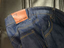 啄木鸟牛仔裤男秋冬新款加绒加厚男士弹力宽松直筒中青年休闲大码长裤子 021蓝色加绒+021黑色加绒 34 （150-160斤） 实拍图