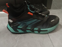 安踏童鞋弓速跑鞋儿童秋季男童2025新款网面透气舒适中大童运动鞋 黑绿5531 38 内长24.0cm 实拍图