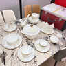汉茗中式风景德镇骨瓷碗盘餐具整套家用高级感陶瓷碗碟筷套装乔迁礼物 升级款60件套丨配高档锦盒 实拍图