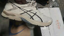 亚瑟士ASICS缓冲跑步鞋男鞋女鞋轻便运动鞋GEL-FLUX网面透气跑鞋 【男】白色/棕色 39.5 实拍图