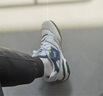 NEW BALANCE  NB550 官方板鞋男鞋女鞋情侣复古低帮百搭潮鞋休闲运动鞋 白色/浅灰/墨绿 BB550WT1 40.5 (脚长25.5cm) 实拍图