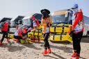 迪卡侬徒步鞋女户外休闲登山鞋女防滑防水透气春秋中帮 MH500 浅白垩灰 36 实拍图