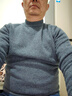 杉杉羊毛衫100%绵羊毛男重磅加厚秋冬保暖柔软贴身不扎抗起球毛衣 实拍图