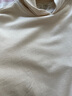 无印良品（MUJI）男女通用 紧密编织毛圈 套头卫衣 男式 女式 无性别 ABI06A2S 原色 XXS-XS 150/72A 实拍图