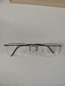 Silhouette眼镜架方形半框钛架近视眼镜男 5574 5574/75 6661 晒单实拍图
