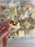 酸奶鲜果酪奶酪块内蒙古特产鲜果堡儿童成人休闲零食即食e 黄桃味半斤 实拍图