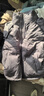 BOBBY BIZZ羽绒服男款2024冬季新品短款时尚百搭上衣95%白鹅绒加厚保暖外套 灰色 M 150斤左右 实拍图