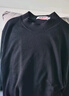 恒源祥100%羊毛衫男精纺可机洗毛衣半高领针织打底衫 藏青 3XL (190)  实拍图
