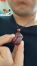 慈灵阁红玛瑙貔貅吊坠皮丘皮休饰品挂件项链本命年礼物男女护身符项坠 实拍图