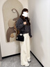 CUADEN KLLIATM轻奢包包女包新款斜挎包手提单肩包生日七夕情人节礼物送女友老婆 黑色 2025高级感女生包实用走心送老婆妈妈长辈 实拍图