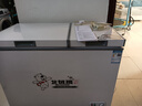 北极熊（BEIJIXIONG）冰柜商用卧式大容量冷柜家用冷藏冷冻单双温展示柜铜管部件 388双温【一级能效 升级铜管部件】 实拍图