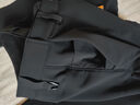 龙牙二代龙牙隐烈保暖软壳裤修身长裤冬季加绒加厚防 极夜黑（修身版） 30 165/76B 121-140斤 实拍图