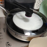 传世家徽（Muceski）平底锅不粘锅加深煎锅316不锈钢煎蛋烙饼牛排煎锅电磁炉燃气通用 30【双面蜂窝 聚油锅底】外 30cm 实拍图