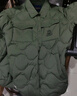 Teenie Weenie Men小熊男装羽绒服冬季衬衫式羽绒服保暖外套外套男 军绿色 L (175) 实拍图