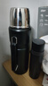 膳魔师（THERMOS）不锈钢保温杯大容量水杯高颜值保温瓶可团购定制刻字毕业礼物FEI 黑色 500ml 实拍图