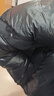 高梵黑金鹅绒服航海机能3.0八格男女同款长款羽绒服 黑色 M 实拍图