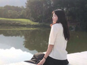FitonTon白色短袖衬衫女雪纺v领职业正装面试衬衣通勤百搭上衣FTC0011L 实拍图