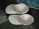 crocs卡骆驰贝雅儿童洞洞鞋男女童户外包头沙滩鞋拖鞋/207013/207012 白色-100 34 (205mm) 实拍图