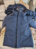 君羽羽绒服男新款户外加厚白鹅绒服800高蓬防风保暖白鹅绒夹克52217 深蓝 XL （推荐161-175斤） 实拍图