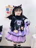 G.DUCKKIDS库洛米衣服女童儿童连衣裙夏季洛丽塔公主裙生日裙子春秋圣诞服装 毛衣泡泡袖打底【单件】 130 建议身高120-130cm7-8岁 实拍图