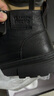 意尔康男鞋休闲板鞋秋冬加绒保暖工装马丁靴复古高帮软面鞋子男 黑色 39 实拍图