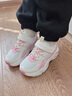 Skechers斯凯奇女童魔术贴老爹鞋儿童运动鞋中大童休闲校园熊猫鞋319029L 晒单实拍图