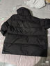 adidas 拒水防泼防风保暖鸭绒羽绒服面包服男女同款阿迪达斯官方   黑色   XS 实拍图